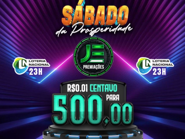 R$ 0,01 CENTAVO PARA R$ 500