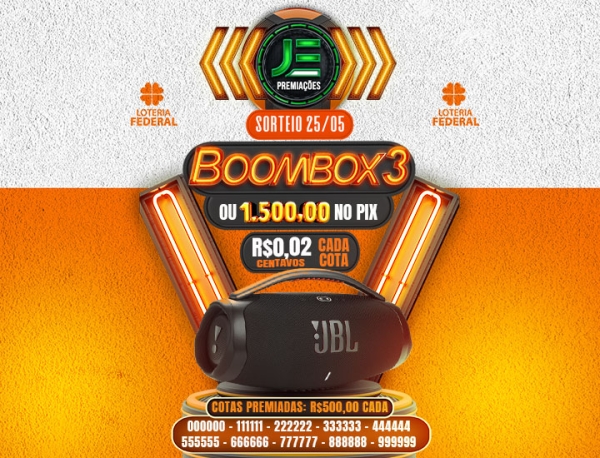 JBL BOOMBOX 3 OU R$ 1.500,00 NO PIX 